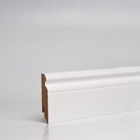 Плинтус TeckWood Белый Классик (80x16x2150 мм)